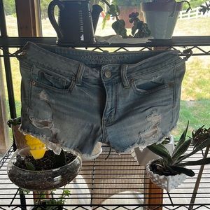 Light blue American Eagle Jean shorts